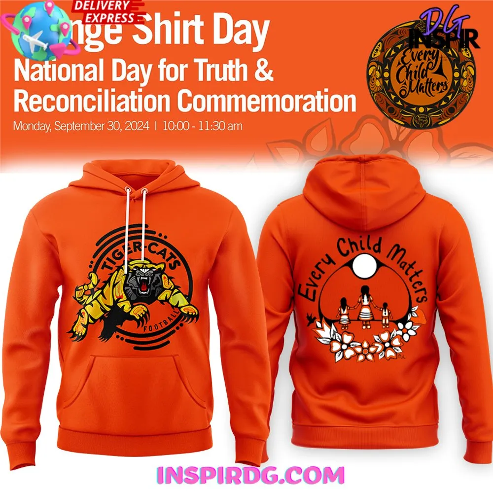 -Hamilton Tiger-Cats Truth and Reconciliation 2024 Hoodie