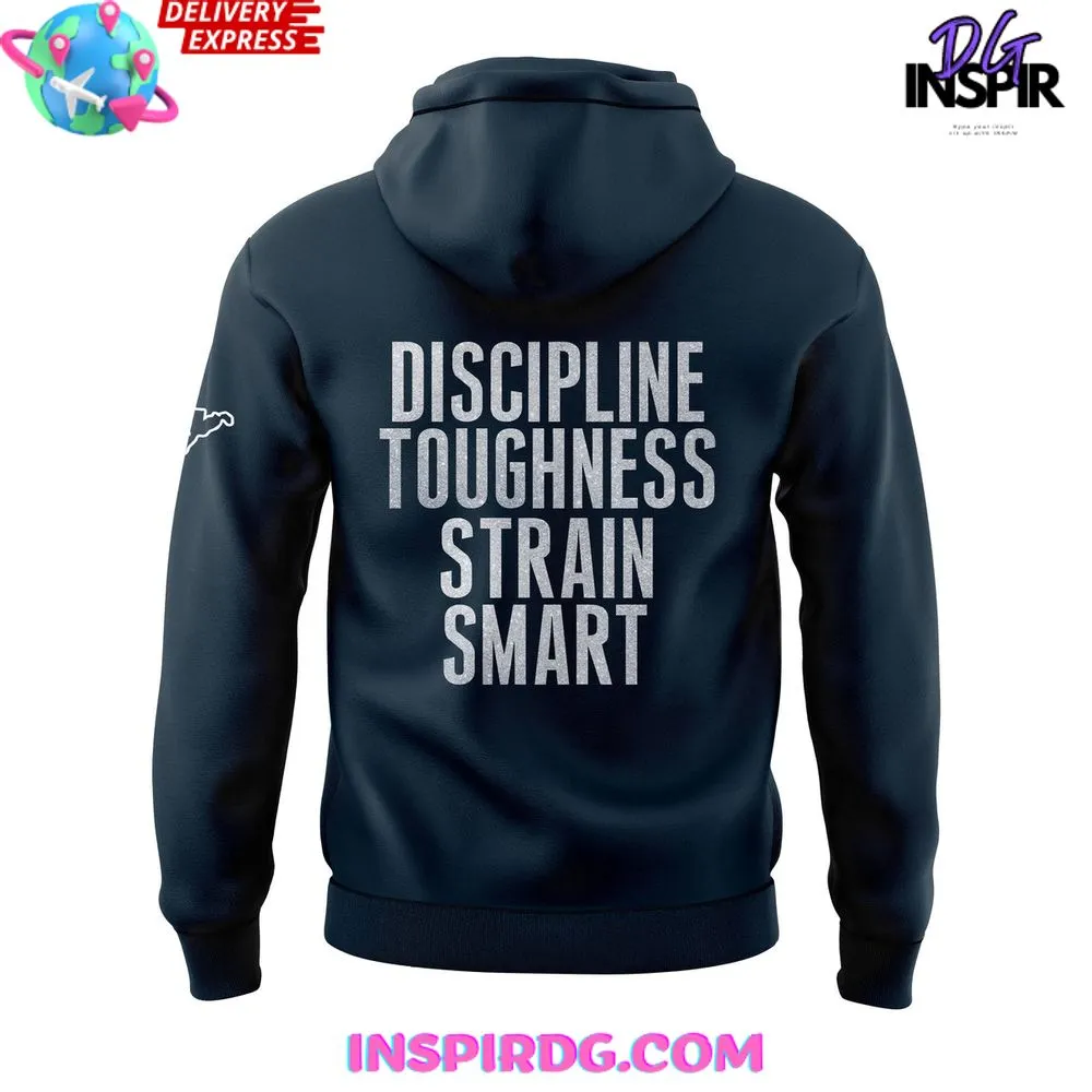 -West Virginia Mountaineers Discipline Toughness Strain Smart Hoodie