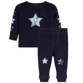 2pc Tie Dye Star Thermal Set