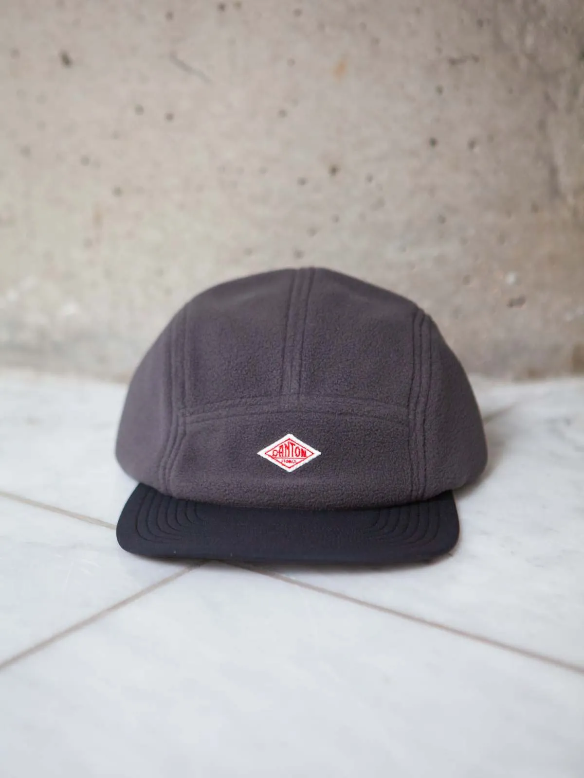 6-Panel Fleece Jet Cap - Charcoal