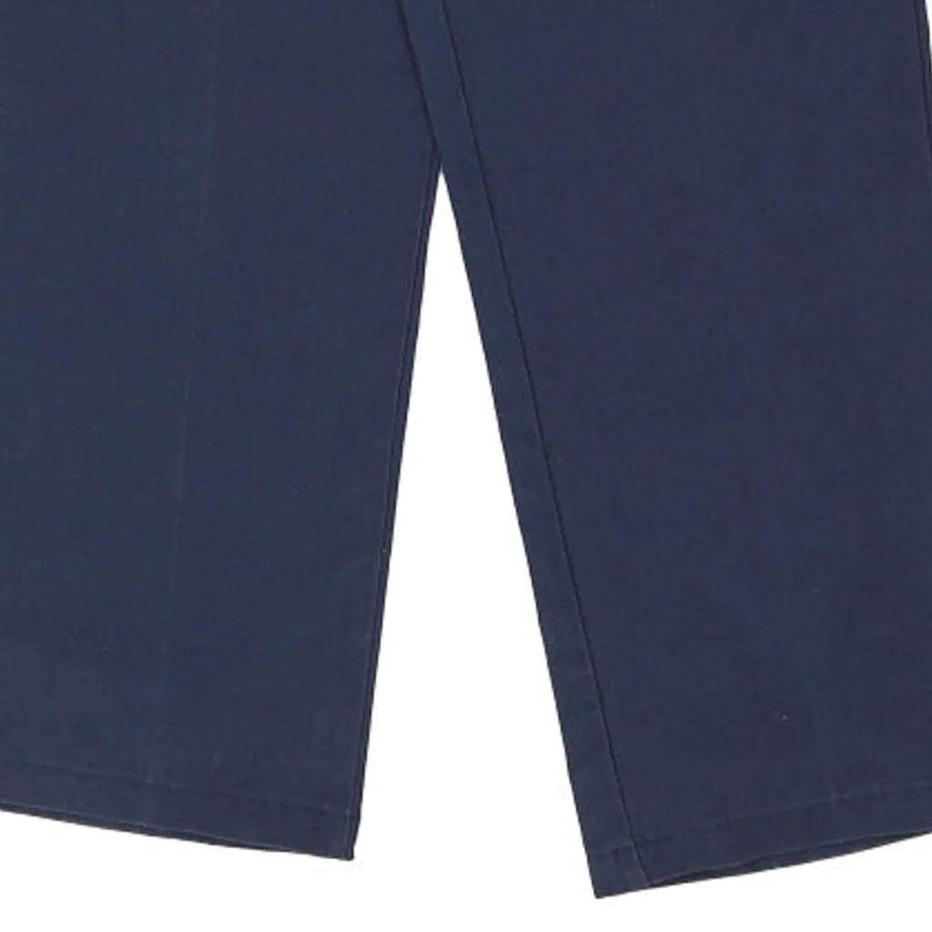 874 Dickies Trousers - 34W 30L Navy Cotton Blend