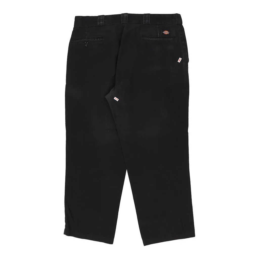 874 Dickies Trousers - 38W 29L Black Cotton Blend