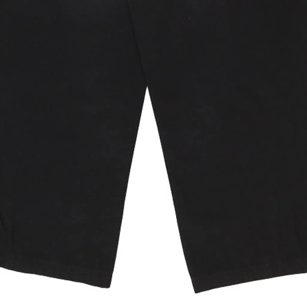 874 Dickies Trousers - 38W 29L Black Cotton Blend