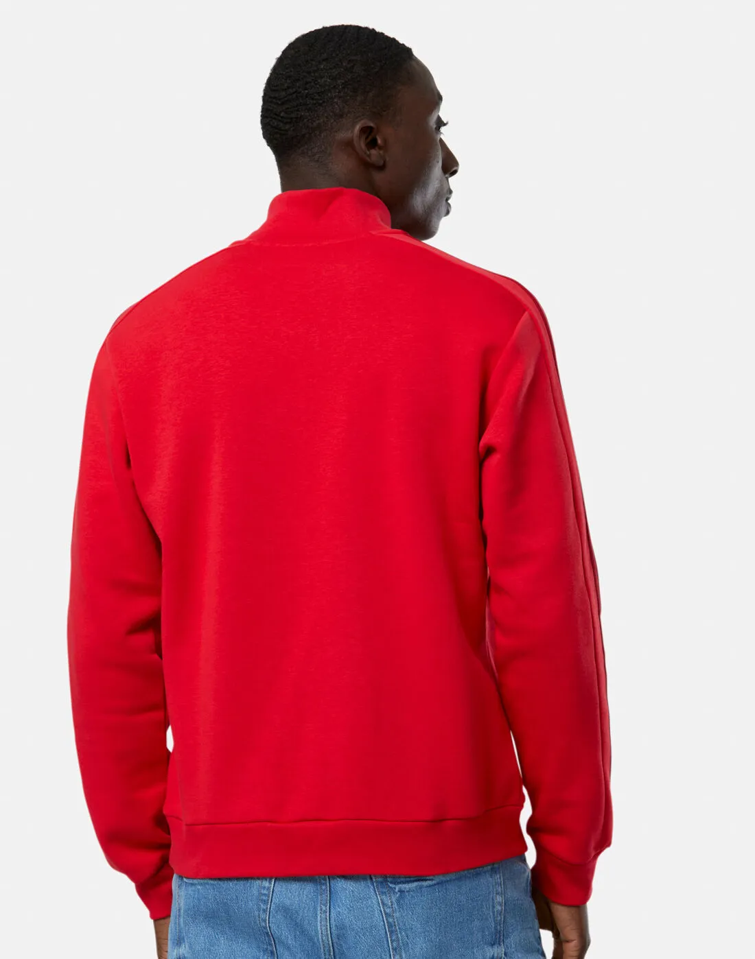 adidas Adults Munster Fleece Half Zip Top