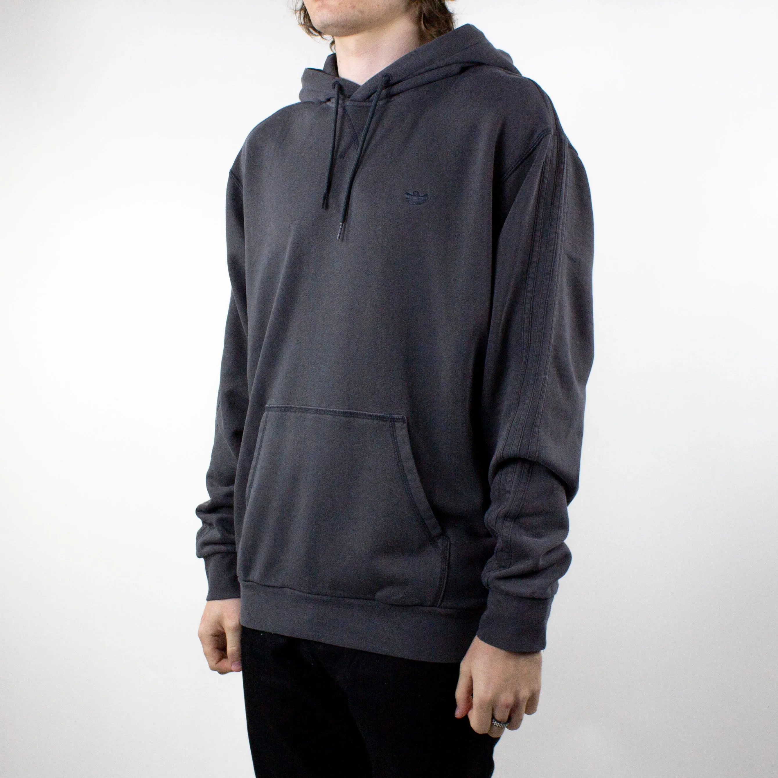 Adidas Featherweight Shmoo Hoodie - Carbon / Carbon exclusive at Remix