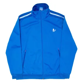 ADIDAS Mens Track Jacket Blue L