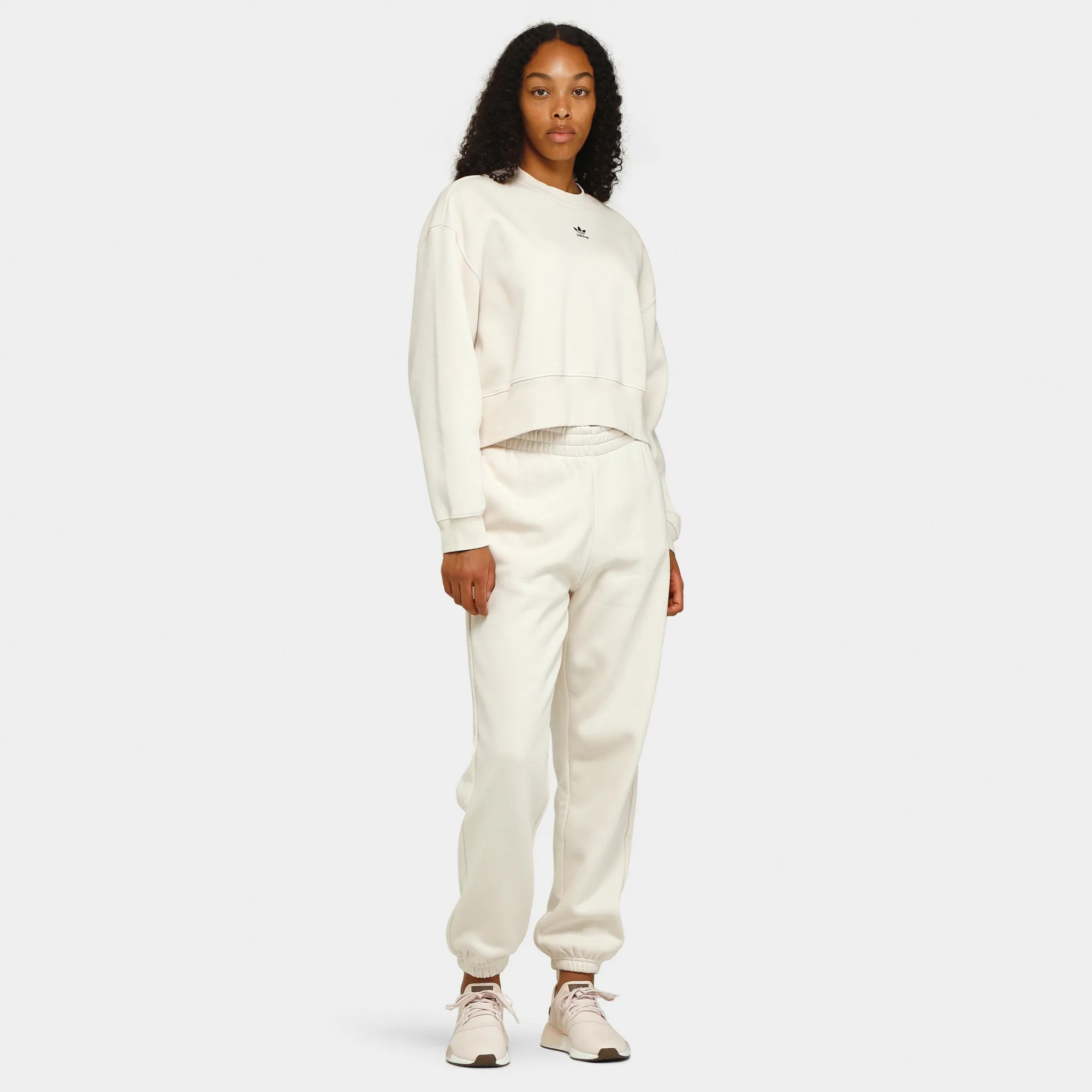 adidas Originals Women's Essentials Fleece Joggers / Wonder White