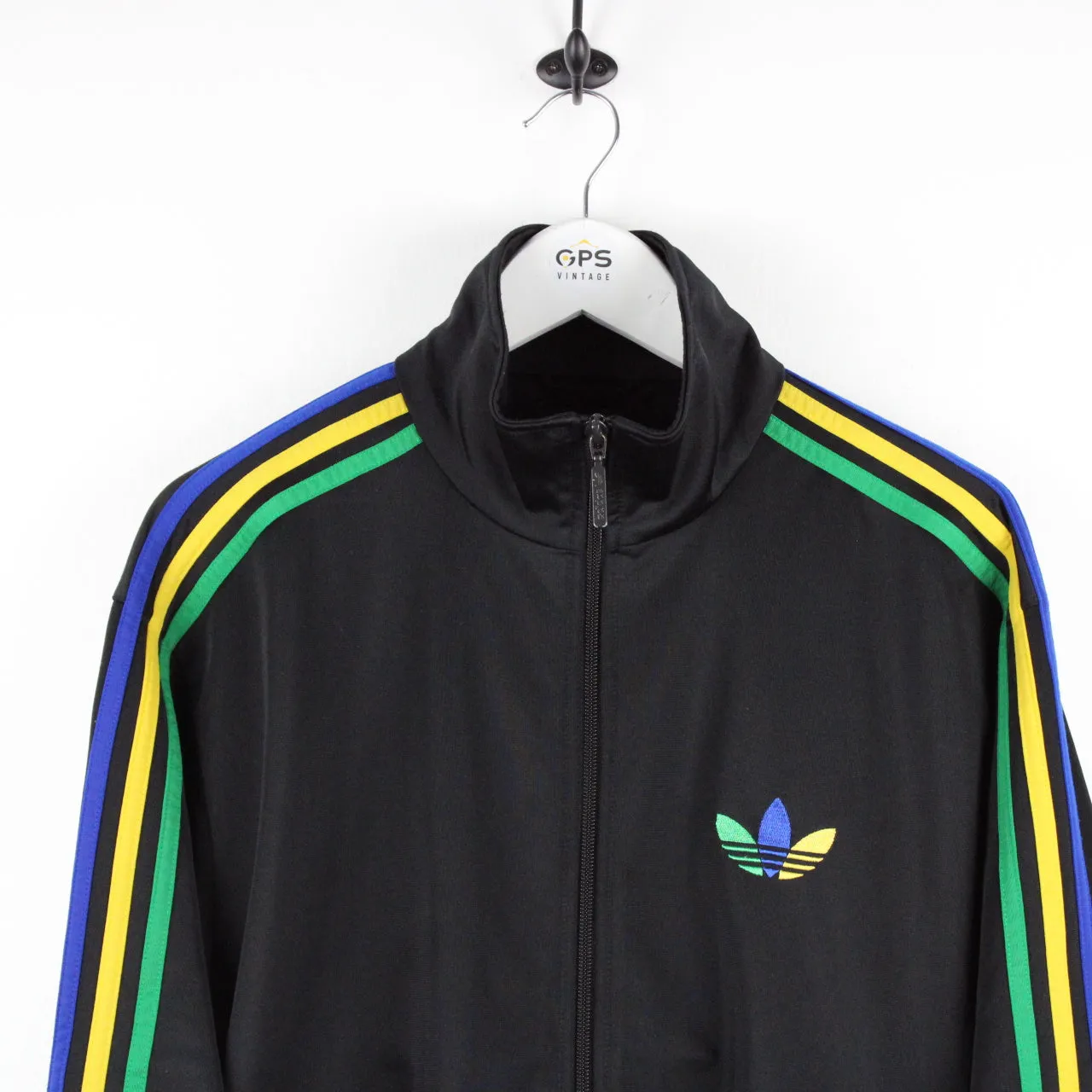 ADIDAS Track Top Jacket Black | Medium