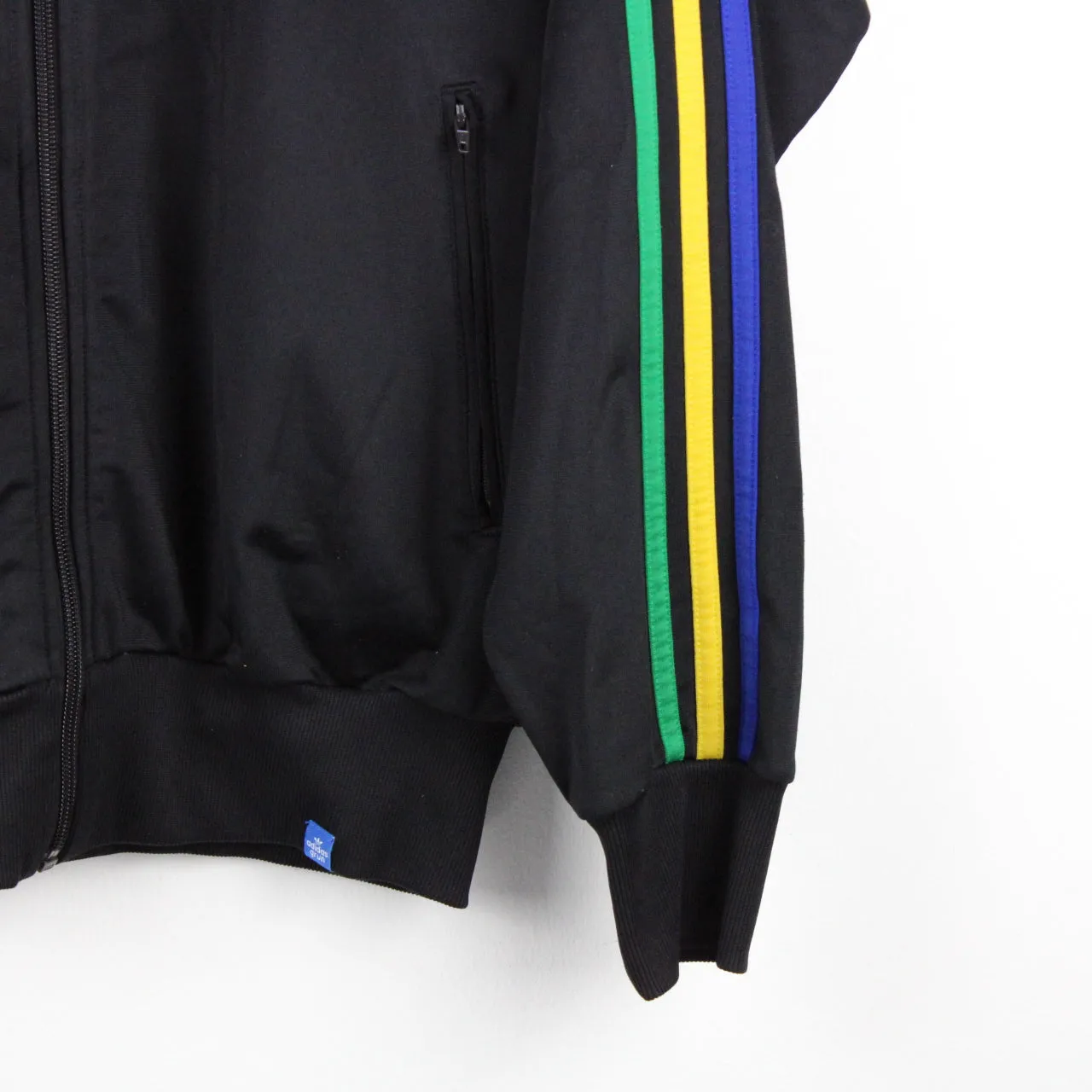 ADIDAS Track Top Jacket Black | Medium