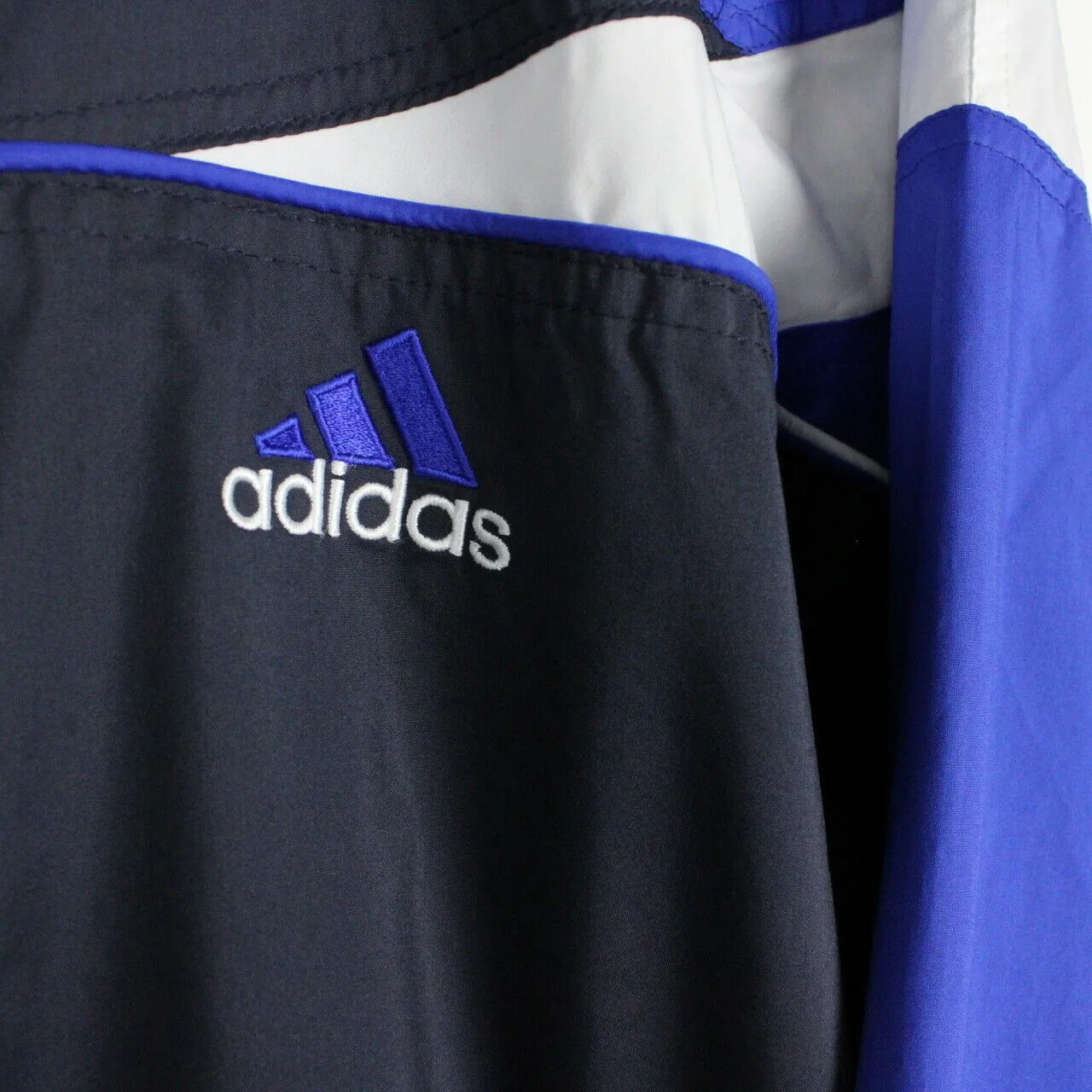 ADIDAS Track Top Jacket Navy Blue | Medium