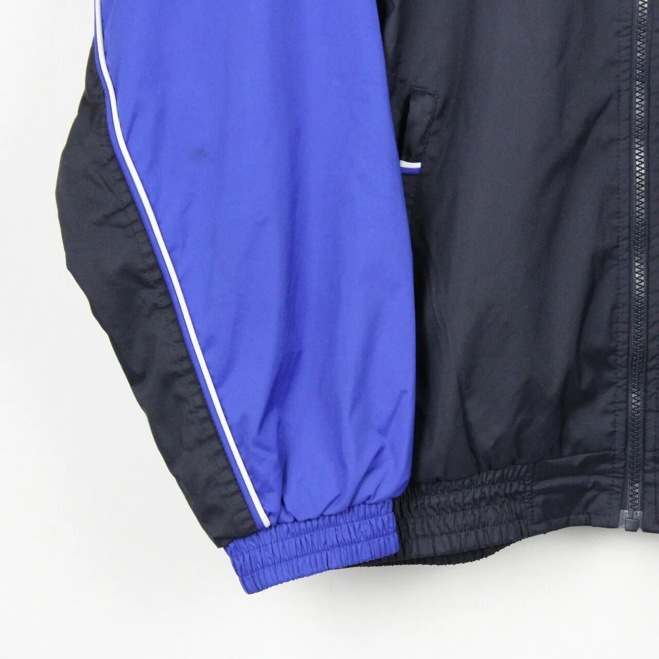 ADIDAS Track Top Jacket Navy Blue | Medium