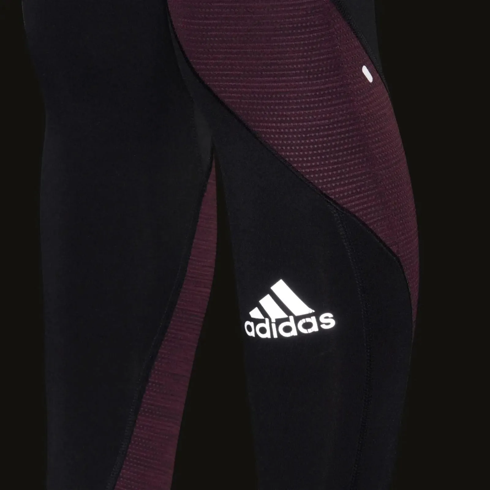 adidas Womens Primeblue Fast Tights Leggings - Black