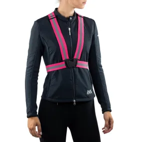 Adjustable riding vest with reflective stripes Horze Adjustable