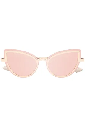 Adulation Gold Blush Sunglasses