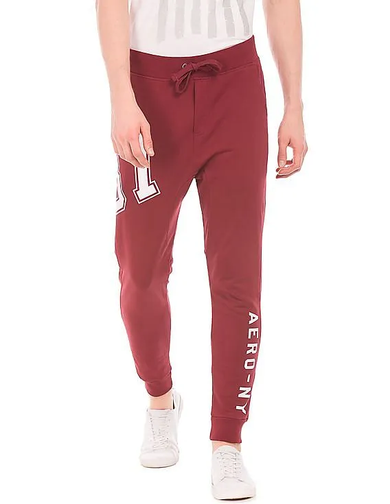 Aeropostale Drop Crotch Knit Joggers