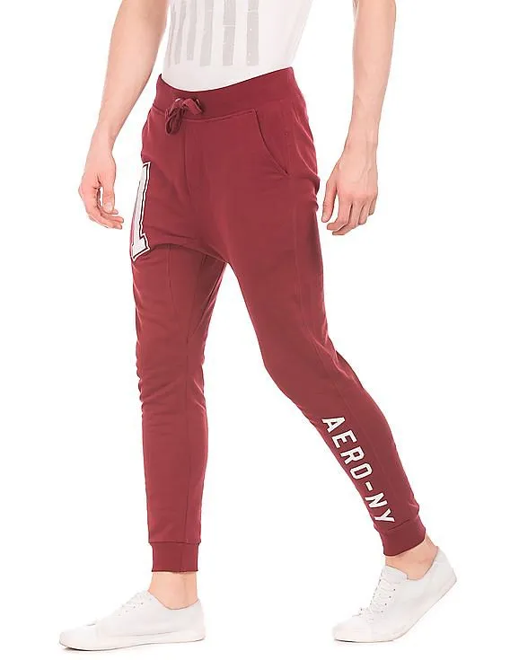 Aeropostale Drop Crotch Knit Joggers