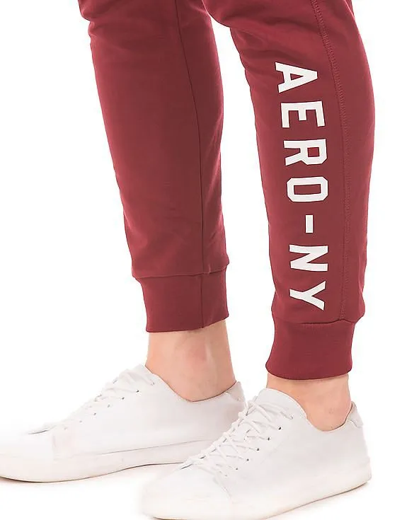 Aeropostale Drop Crotch Knit Joggers