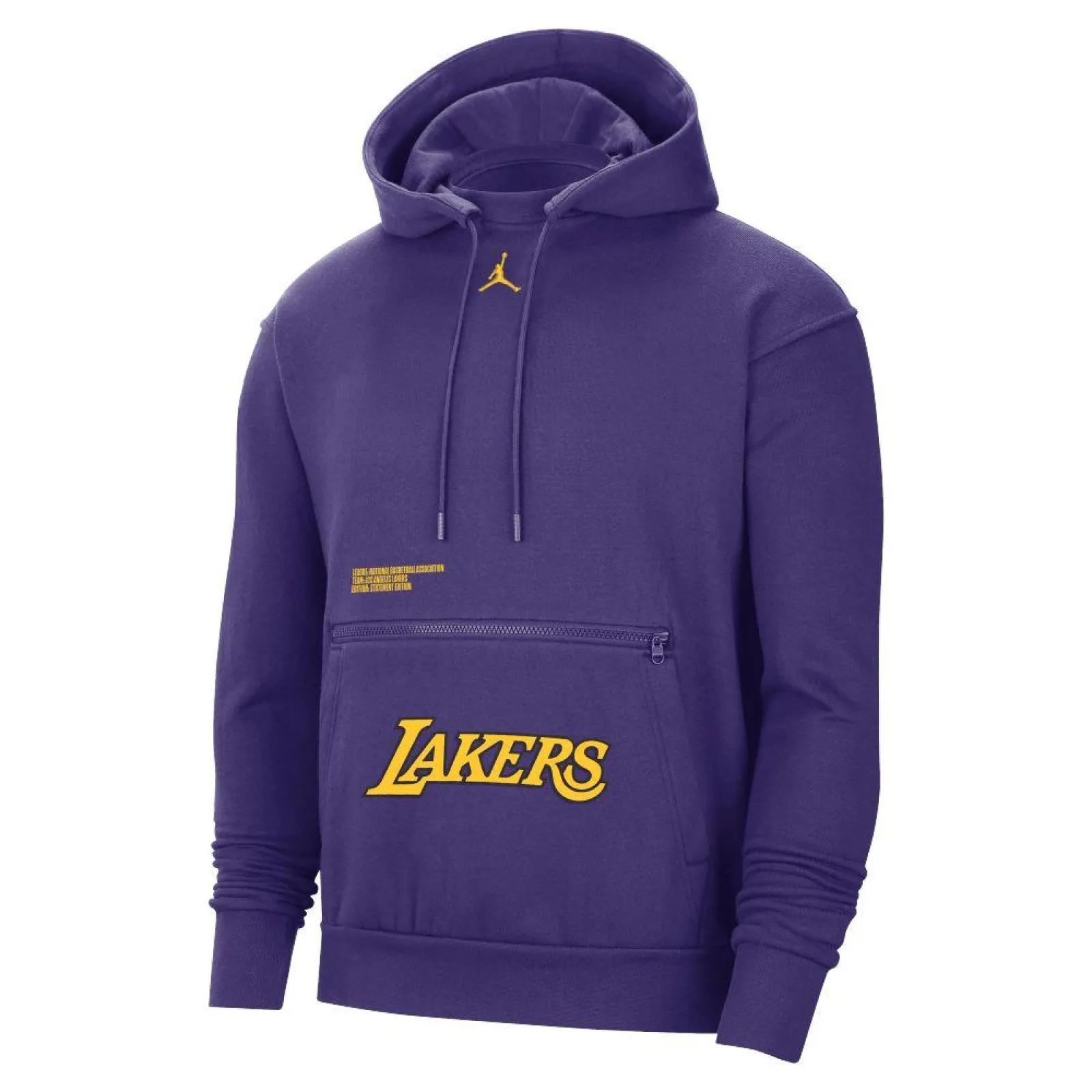 Air Jordan NBA Los Angeles Lakers Courtside Statement Hoodie ''Court Purple''