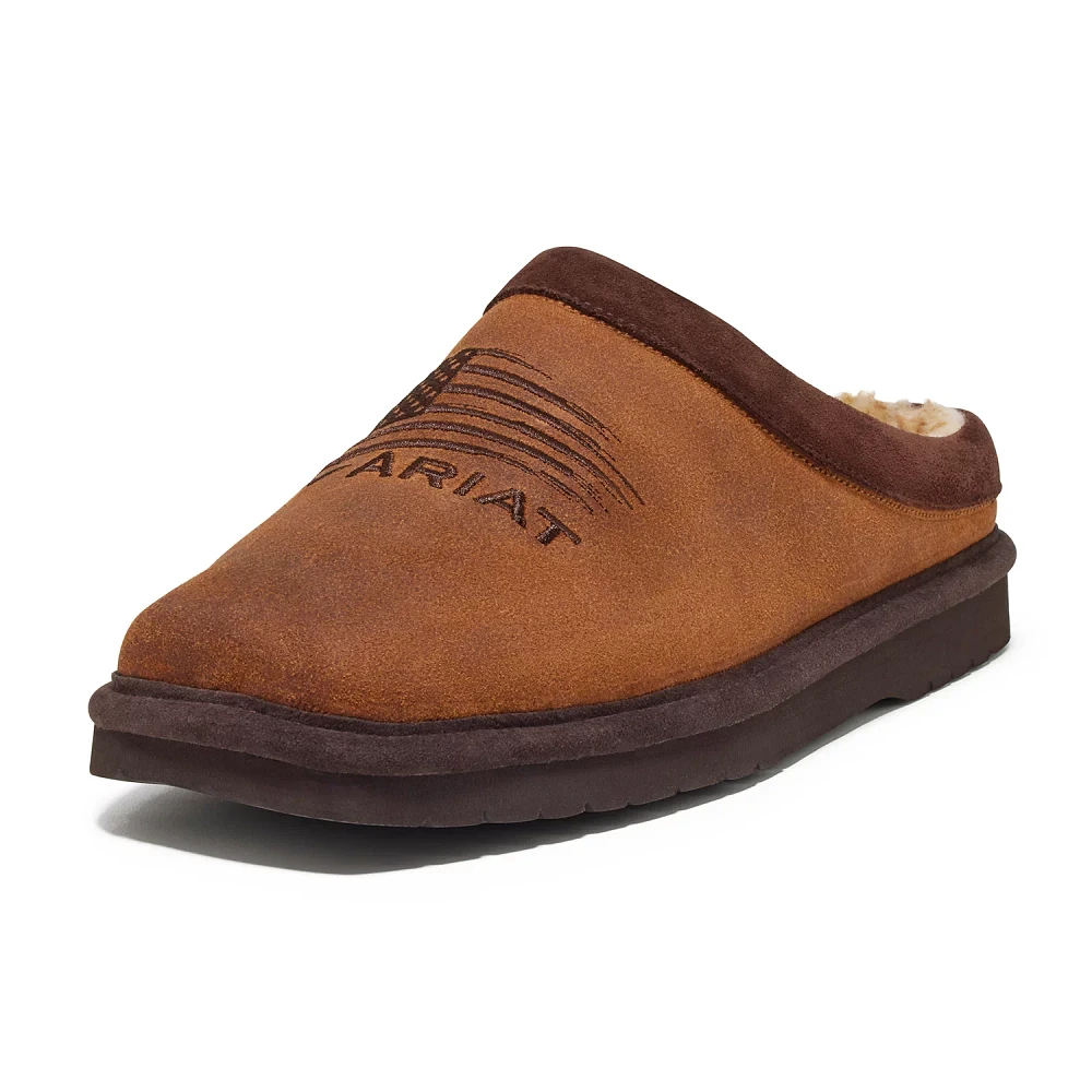 Ariat Mens' Patriot Square Toe Suede Slipper