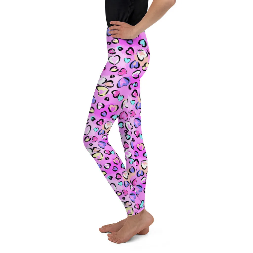 Artsy Heart Youth Leggings