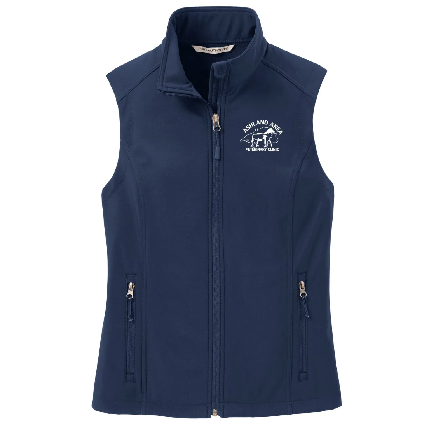 Ashland Vet Clinic Ladies Core Soft Shell Vest