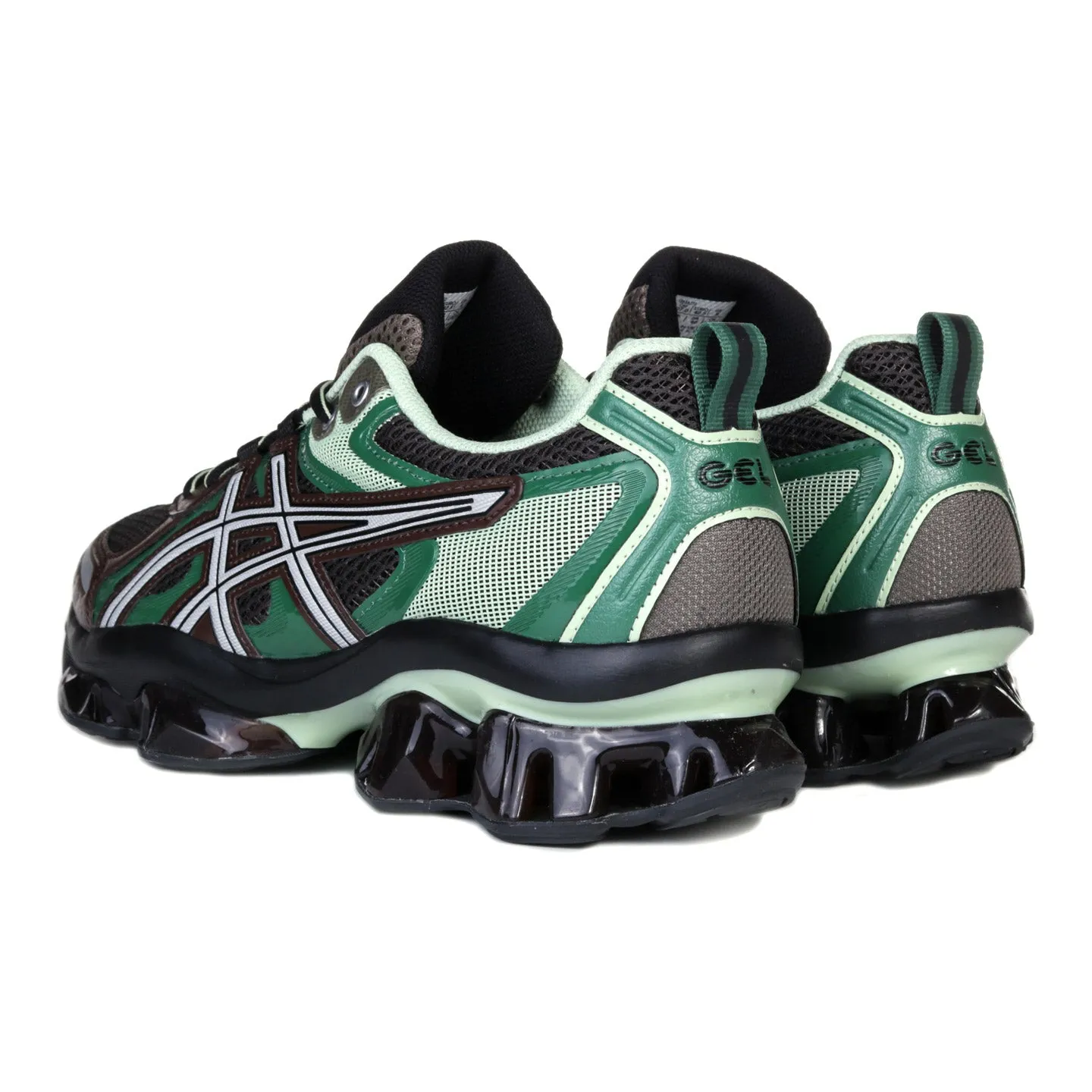 ASICS GEL-QUANTUM KINETIC DARK SEPIA / SHAMROCK GREEN