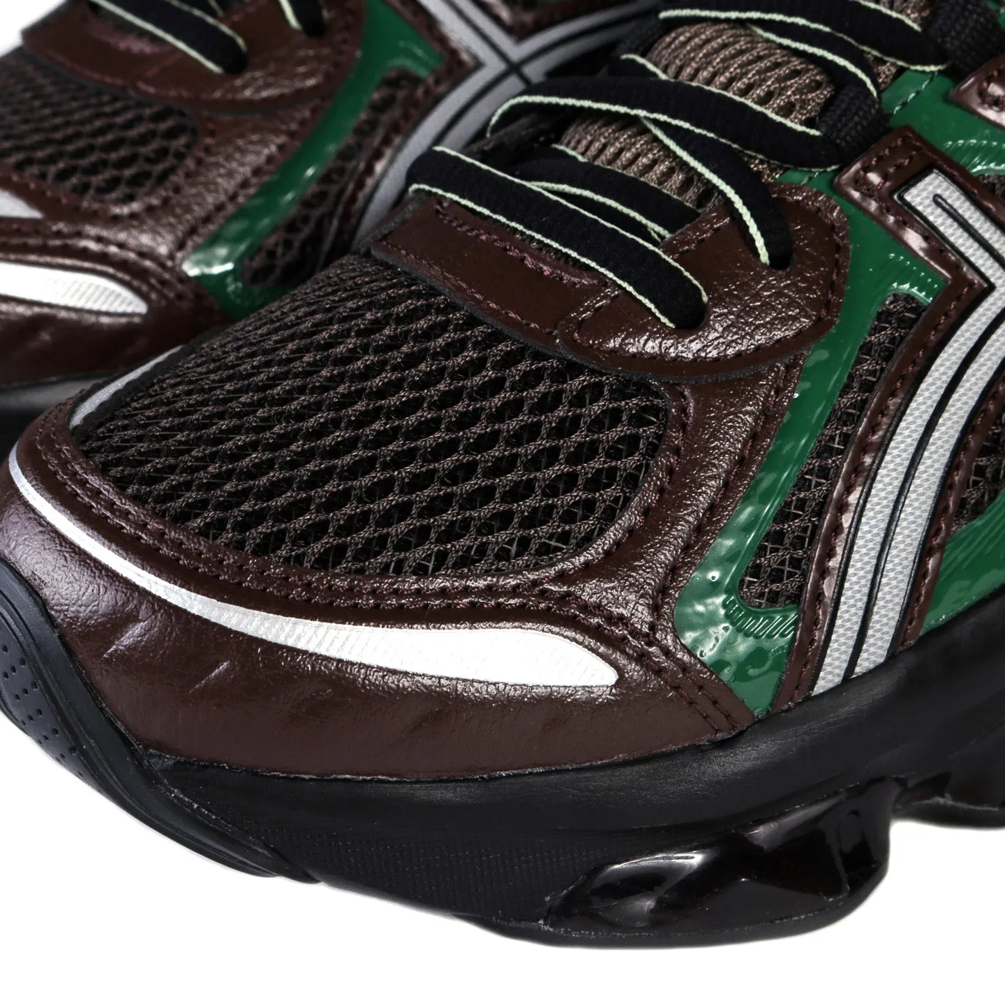 ASICS GEL-QUANTUM KINETIC DARK SEPIA / SHAMROCK GREEN