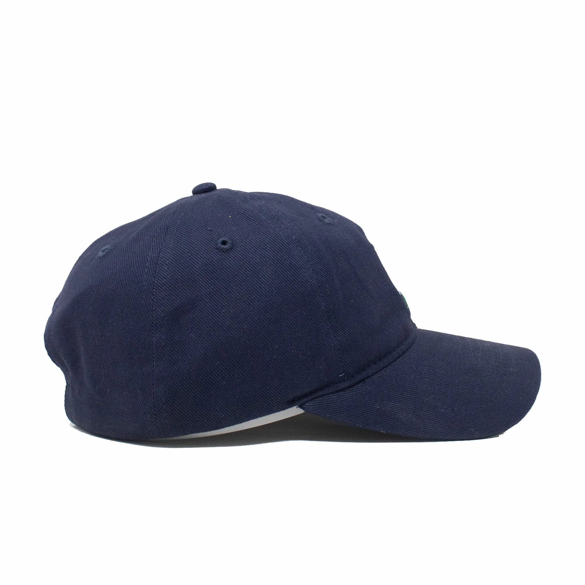 August Spring Flower 6 Panel Hat (Navy)