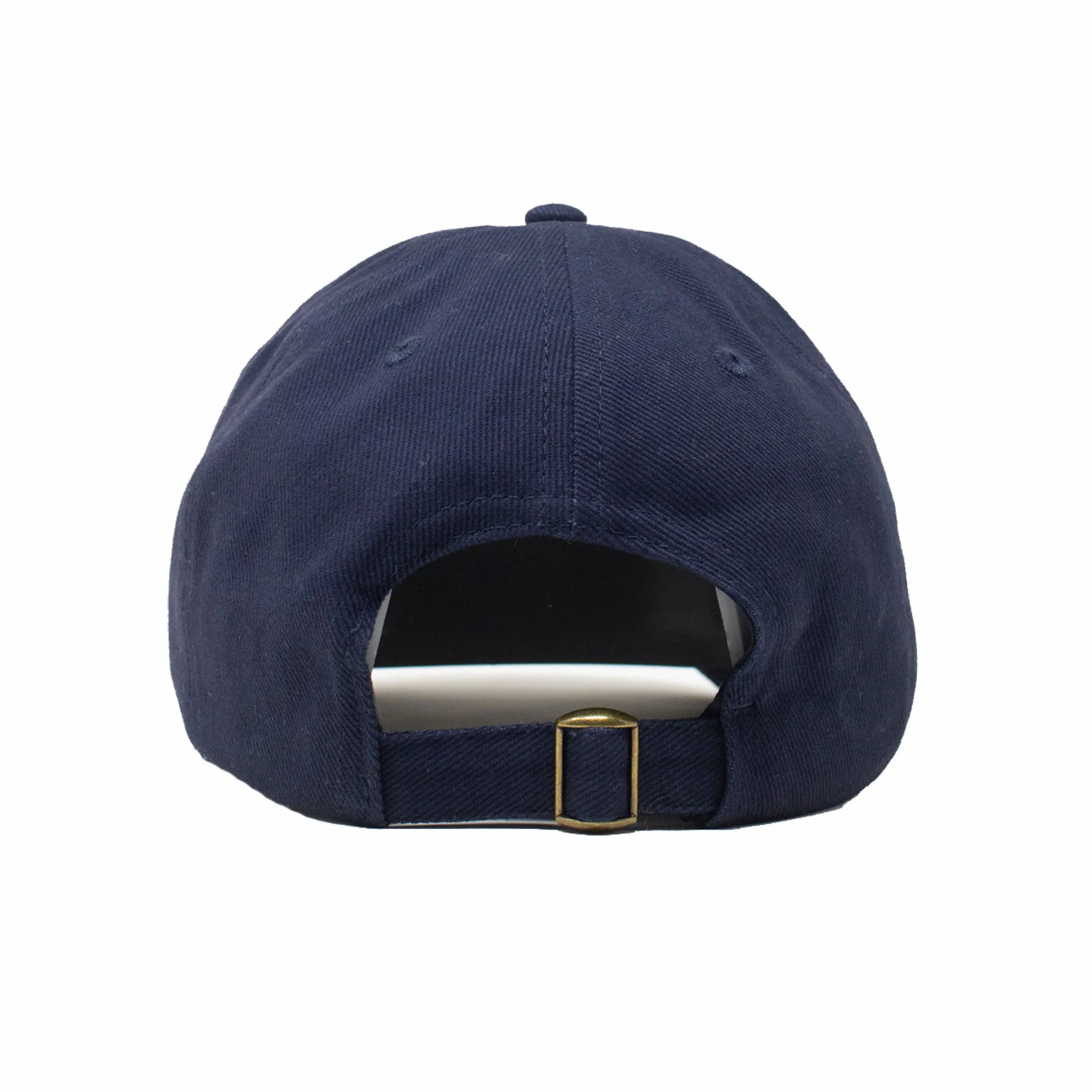 August Spring Flower 6 Panel Hat (Navy)