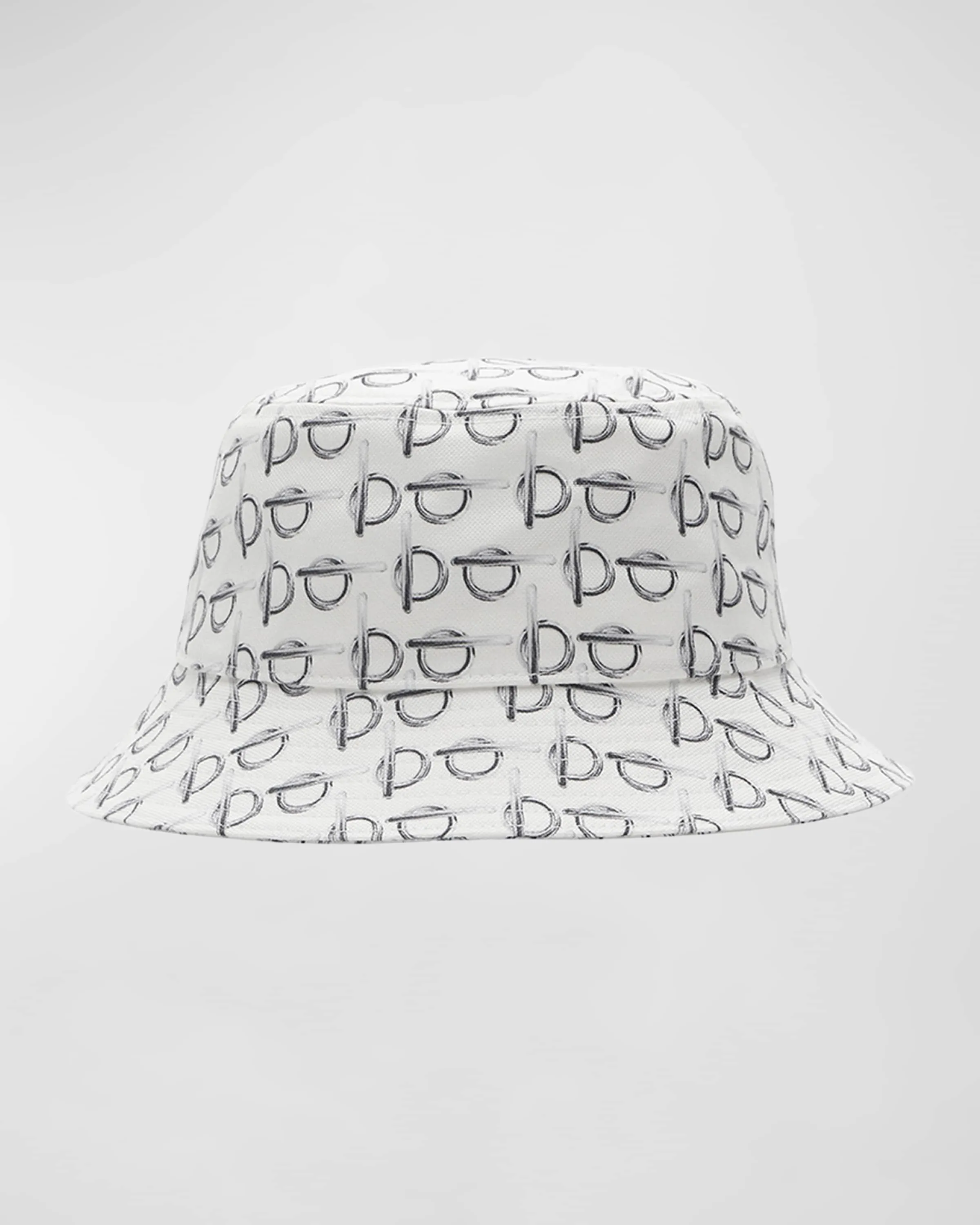 B-Buckle Print Bucket Hat 