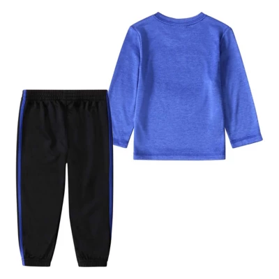 Baby Boys' adidas Melange T-Shirt and Joggers Set