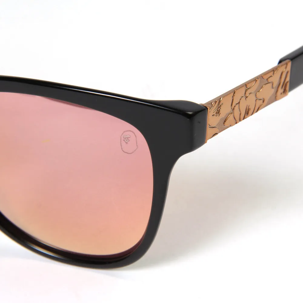 Bape Sunglasses (Brown/Rose Gold)