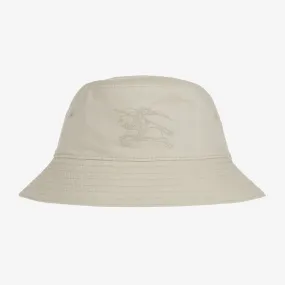 Beige & Check Reversible Bucket Hat