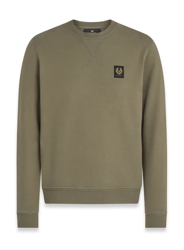 BELSTAFF Belstaff Sweatshirt Cotton Fleece - True Olive