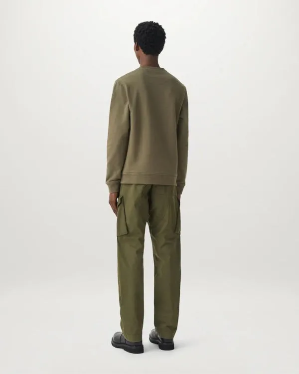 BELSTAFF Belstaff Sweatshirt Cotton Fleece - True Olive