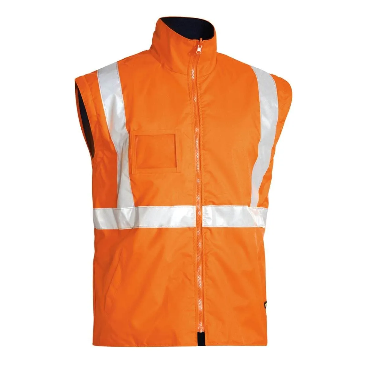 Bisley Taped Hi Vis 5 In 1 Rain Jacket BK6975