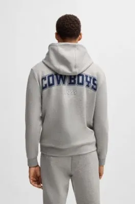 BOSS x NFL interlock hoodie with special branding