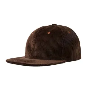 Brisbane Cord Baseball Hat - Brown