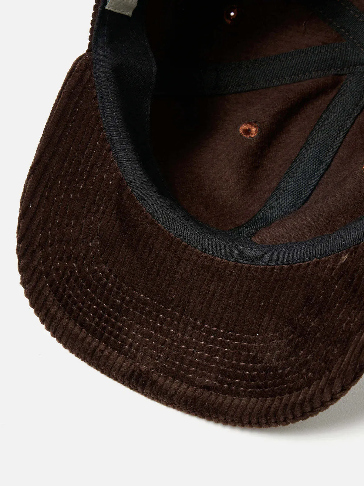 Brisbane Cord Baseball Hat - Brown