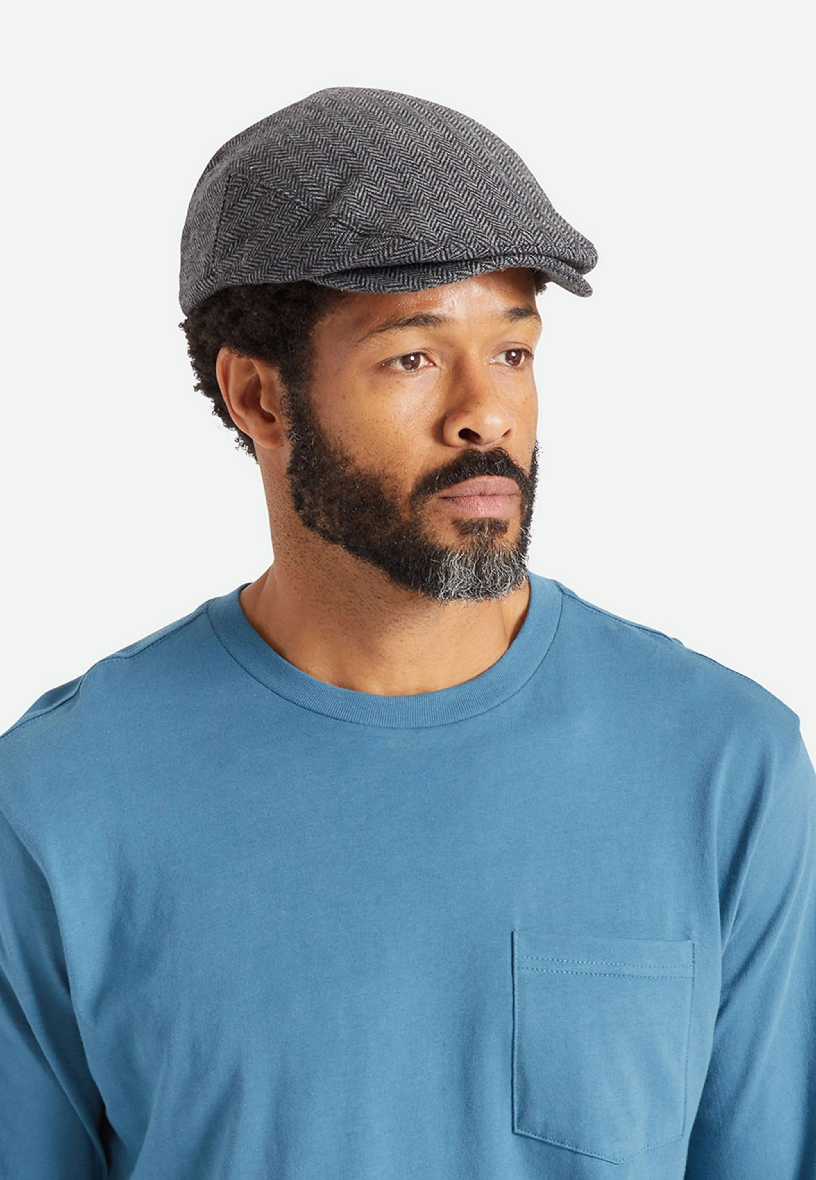 Brixton - Hooligan Snap Grey/Black - Hat