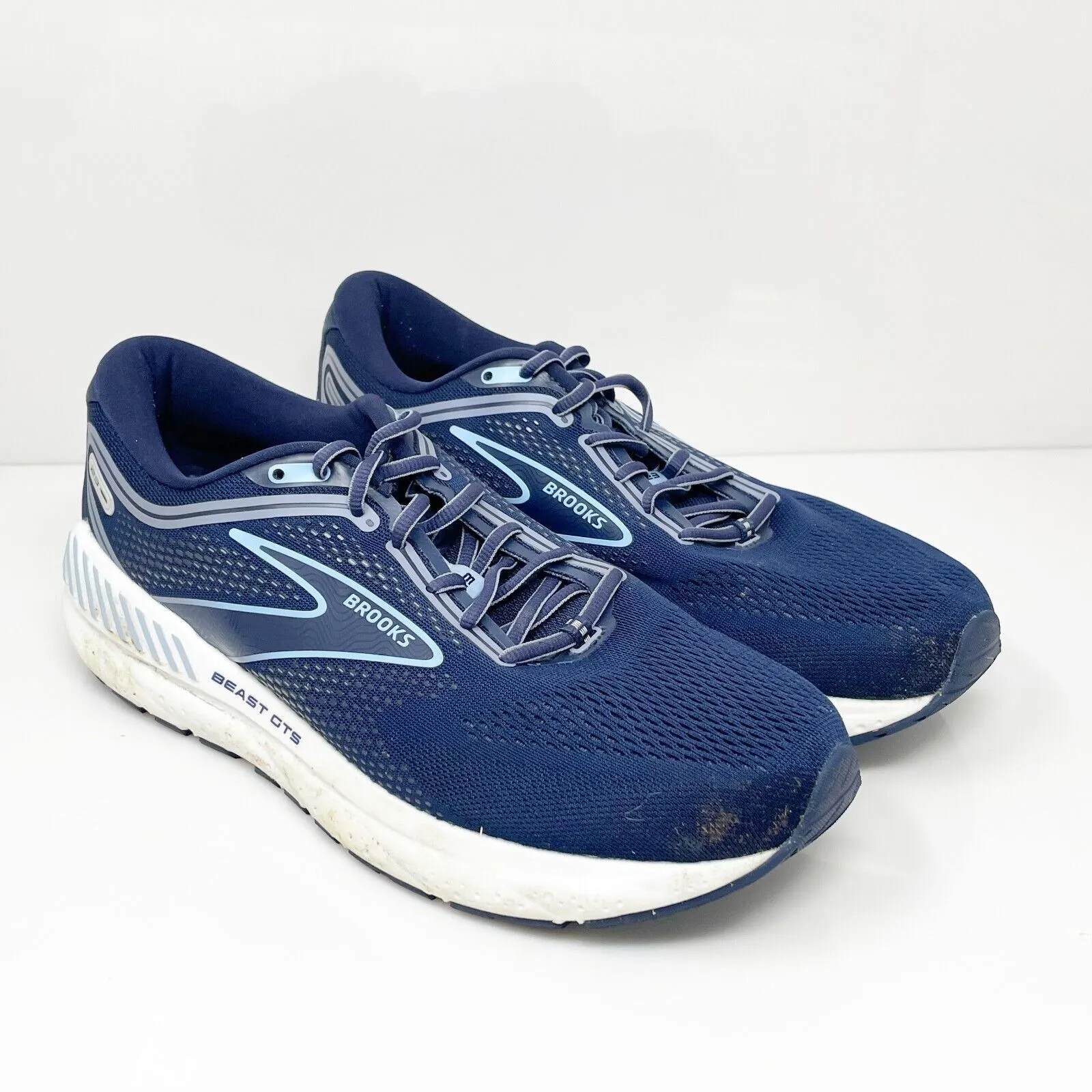 Brooks Mens Beast GTS 23 1104011D495 Blue Running Shoes Sneakers Size 11 D