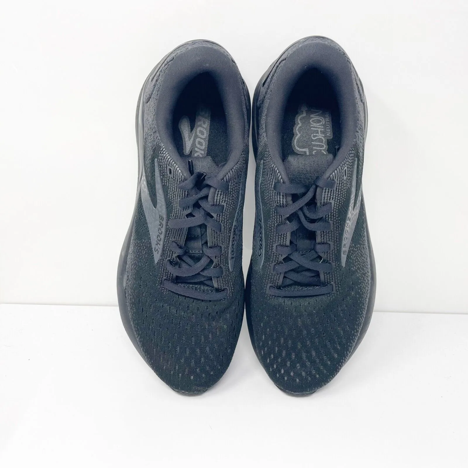 Brooks Womens Ghost 16 1204072A020 Black Running Shoes Sneakers Size 10 2A