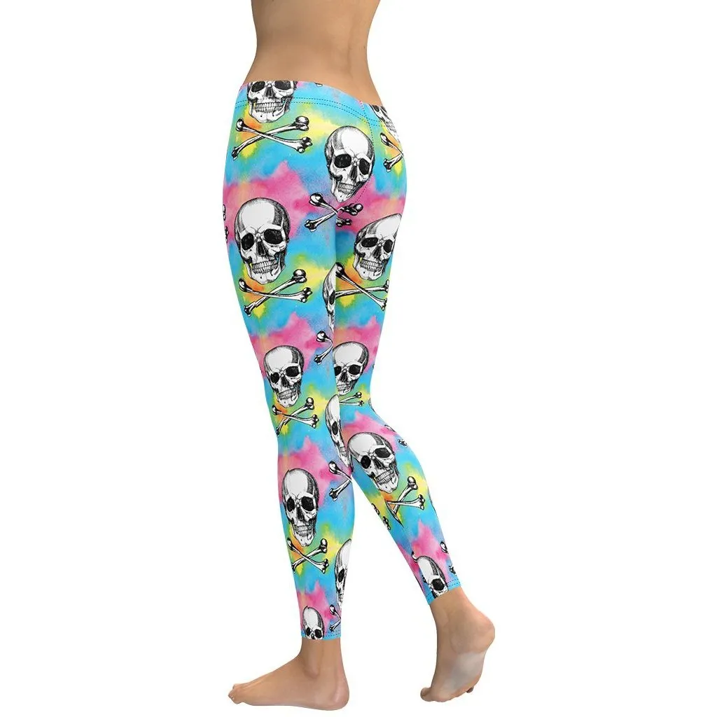 Candy Cotton Skull Leggings