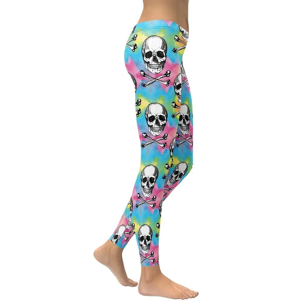 Candy Cotton Skull Leggings