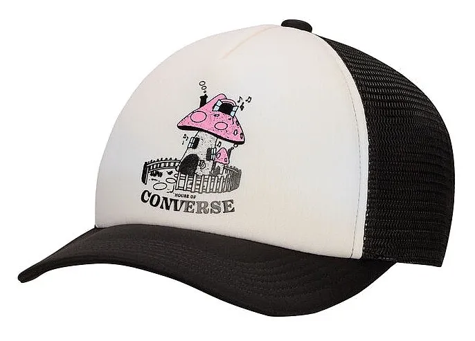 cap Converse Cons Mushroom Cottage Trucker/10026413 - A01/Converse Black