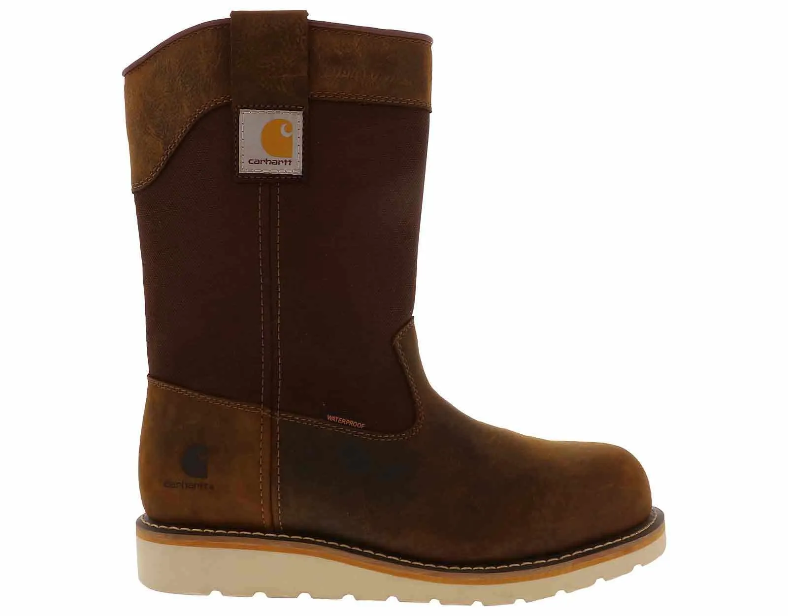 Carhartt 10-Inch Wedge Wellington Men’s Wide-Width Steel Toe Boot