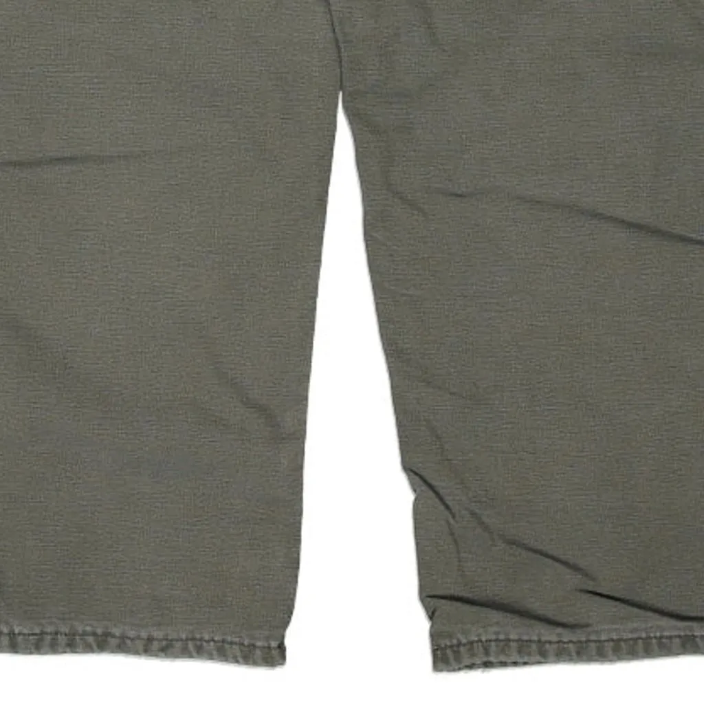 Carhartt Carpenter Trousers - 34W 32L Khaki Cotton