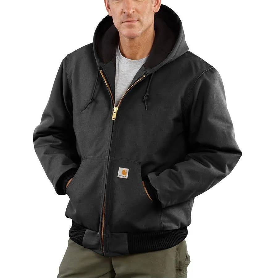 Carhartt Men's Quilted Flannel Lined Duck Active Jacket