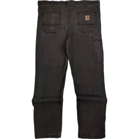 Carhartt Relaxed Fit Workwear Carpenter Trousers Dark Grey