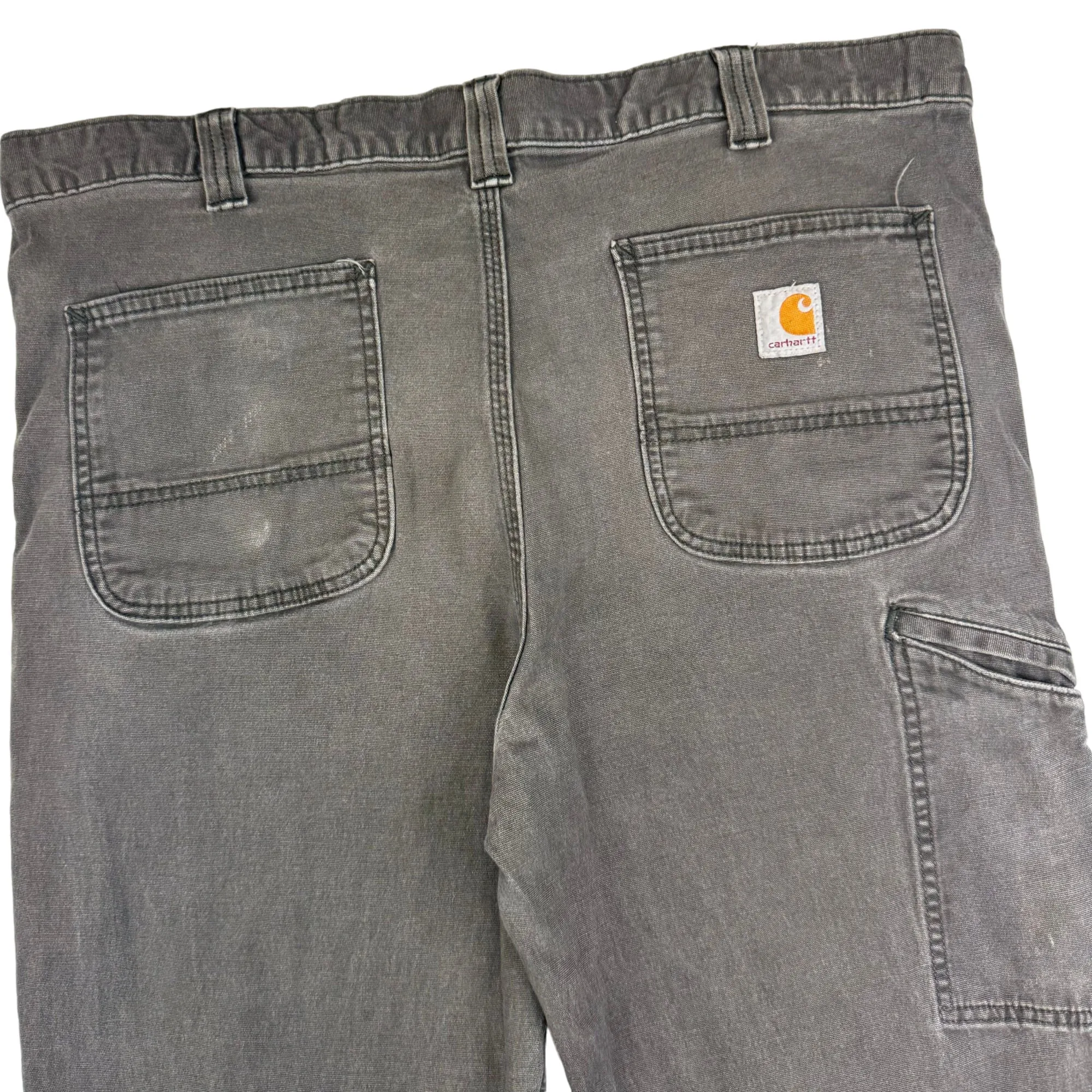 Carhartt Relaxed Fit Workwear Carpenter Trousers Dark Grey